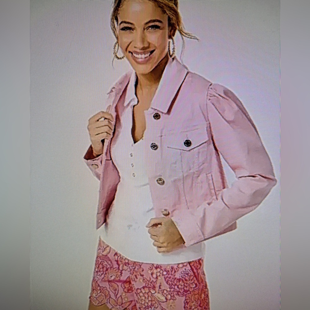 NWT Lilly Pulitzer Laylani Denim Jacket
